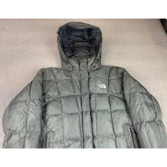 The North Face 600 Womens XS Black Hooded Parka Puffer‎ Down Coat Jacket - Picture 12 of 15